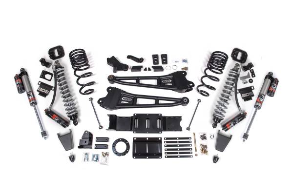 BDS Suspension - BDS 4 Inch Lift Kit w/ Radius Arm | FOX 2.5 Coil-Over Conversion Performance Elite | Ram 2500 (2019-2024) 4WD Diesel | FOX 2.0 Hydro Bump Stop - Image 1