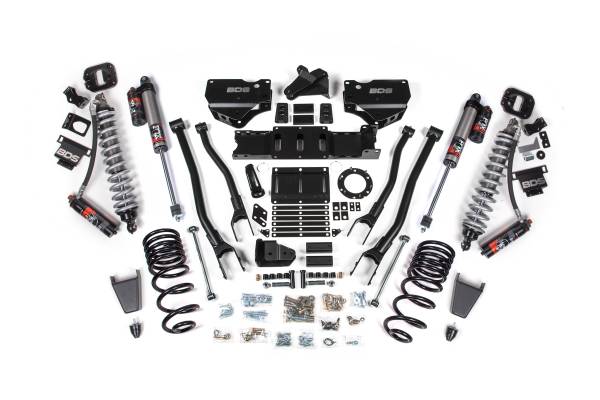 BDS Suspension - BDS 4 Inch 4-Link Lift Kit | FOX 2.5 Performance Elite Coil-Over Conversion | Ram 2500 (2019-2024) 4WD Diesel | FOX 2.0 Hydro Bump Stop - Image 1