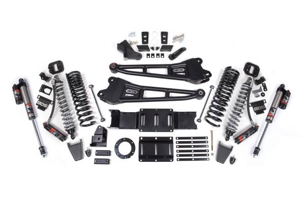 BDS Suspension - BDS 6 Inch Lift Kit w/ Radius Arm | FOX 2.5 Coil-Over Conversion Performance Elite | Ram 2500 (2019-2024) 4WD Diesel | Rubber Bump Stop - Image 1