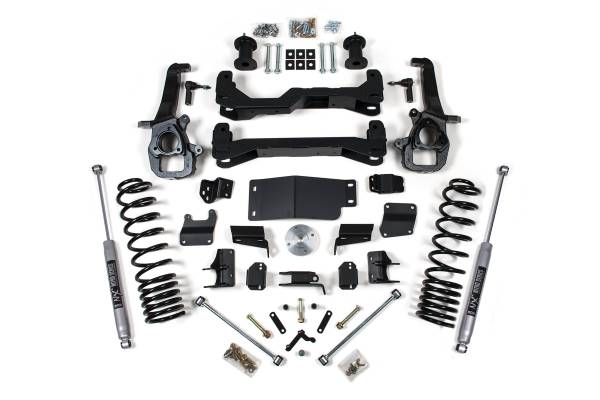 BDS Suspension - BDS 4 Inch Lift Kit | Ram 1500 (2019-2024) 4WD | FOX 2.0 Performance Series | Standard Knuckles - Image 1
