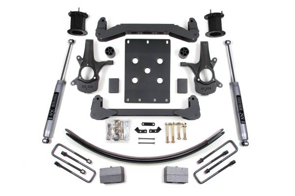 BDS Suspension - BDS 6 Inch Lift Kit | Chevy Silverado & GMC Sierra 1500 2WD (2007-2013) | Block Kit & Add-A-Leaf | FOX 2.0 Performance Series - Image 1