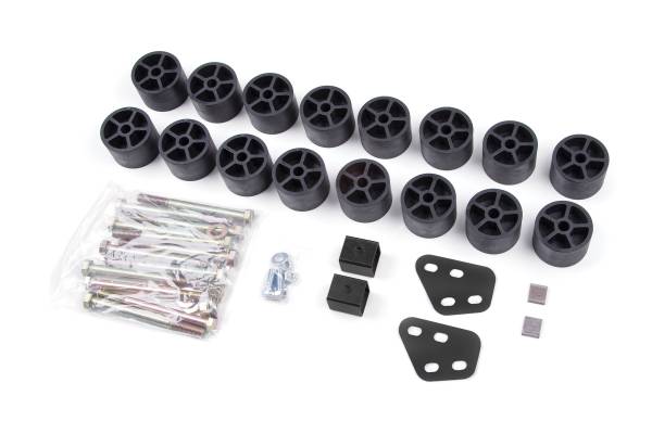 Zone Offroad - 1.5 Inch Body Lift Kit | 2007-2013 Chevy Silverado / GMC Sierra 1500 | Zone Offroad - Image 1
