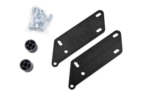 Zone Offroad - 1.5 Inch Rear Bumper Relocation Brackets | Steel w/ Clear Zinc Coating | 1999-2006 Chevrolet/GMC 1500 Trucks | Zone Offroad - Image 1