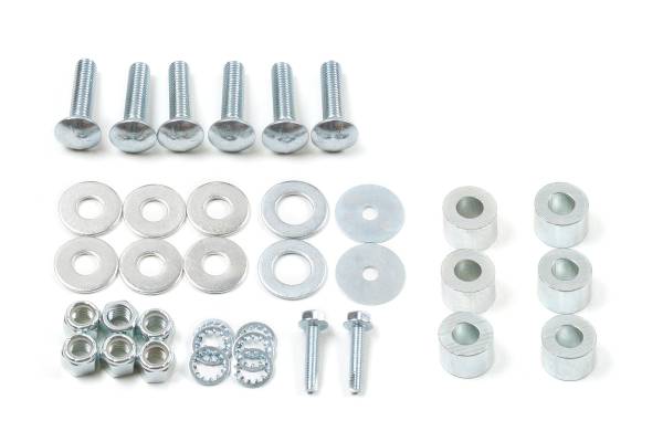 Zone Offroad - Front Bumper Spacer Kit | Steel Spacers & Extended Hardware | Dodge Ram 2500 (2003-2013) / 3500 (2003-2012) | Zone Offroad - Image 1
