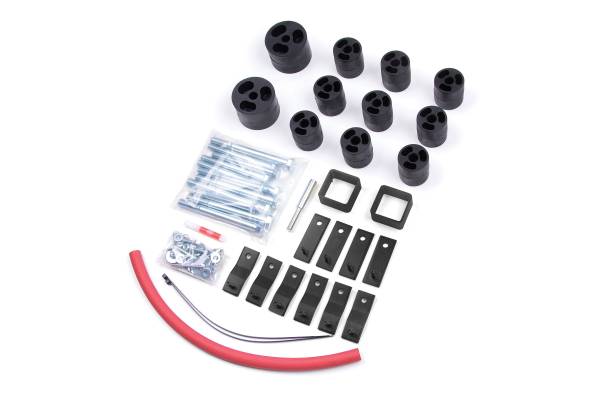 Zone Offroad - 2 Inch Body Lift Kit | 1987-1995 Jeep Wrangler YJ Manual Transmission Gas 4WD | Zone Offroad - Image 1