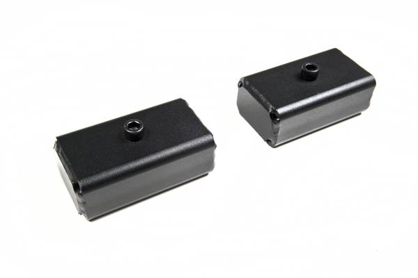 Zone Offroad - 2 Inch Rear Fabricated Lift Blocks | 18mm Pin | 2011+ Chevy/GMC 2500HD/3500 | Zone Offroad - Image 1