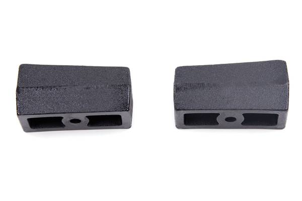 Zone Offroad - 3 Inch Rear Suspension Lift Blocks | 3/4 Inch Pins | Cast Iron | Zone Offroad - Image 1