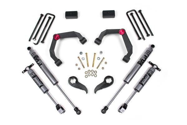 Zone Offroad - 3 Inch Lift Kit | Chevy Silverado & GMC Sierra 2500HD (2011-2019) 4WD | Without Factory Overload | FOX 2.0 Adventure Series | Zone Offroad - Image 1