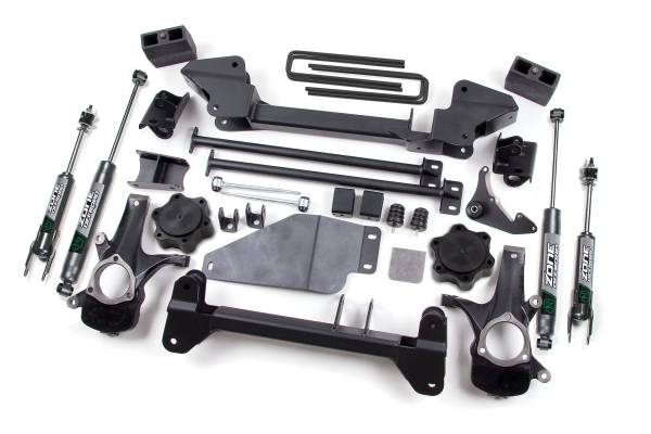 Zone Offroad - 6 Inch Lift Kit | Chevy Silverado & GMC Sierra 1500 (1999-2006) 4WD | w/ Nitro Series Shocks | Zone Offroad - Image 1