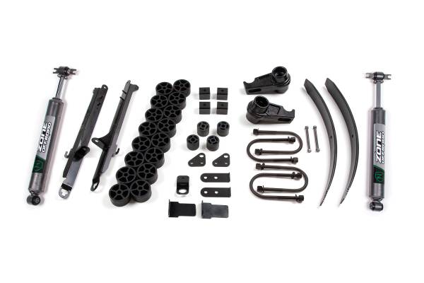 Zone Offroad - 3.5 Inch Combo Lift Kit | 2004-2007 Chevy Colorado & GMC Canyon 4WD | w/ FOX Adventure Series Rear Shocks | Zone Offroad - Image 1