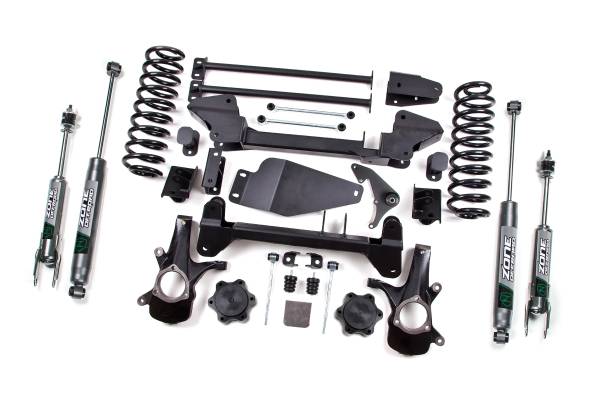 Zone Offroad - 6 Inch Lift Kit | 2000-2006 Chevy/GMC Avalanche, Suburban, Tahoe & Yukon 1500 4WD | w/ Nitro Series Shocks | Zone Offroad - Image 1