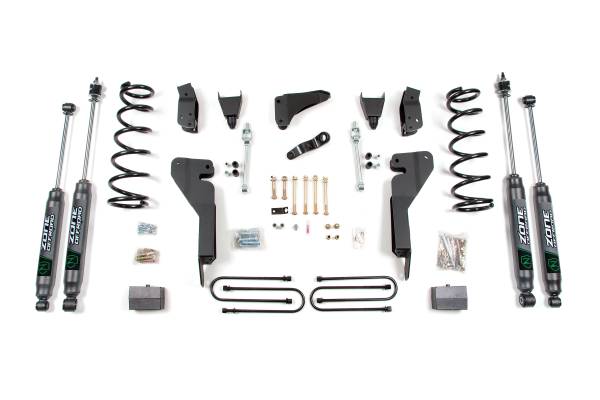 Zone Offroad - 6 Inch Lift Kit | 2009-2013 Dodge Ram 2500/3500 4WD Diesel | 3-1/2 Inch Axle | w/ FOX 2.0 Adventure Series Shocks | Zone Offroad - Image 1