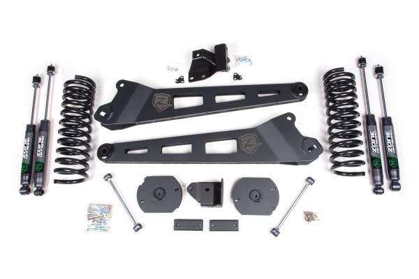 Zone Offroad - 3 Inch Lift Kit w/ Radius Arm | Ram 2500 (2019-2024) 4WD Diesel | Nitro Series Shocks | Zone Offroad - Image 1