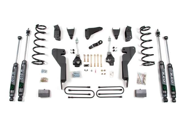 Zone Offroad - 6 Inch Lift Kit | 2008 Dodge Ram 2500/3500 4WD Diesel | 4 Inch Axle | Nitro Series Shocks | Zone Offroad - Image 1
