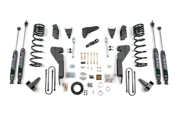 Zone Offroad - 8 Inch Lift Kit | 2009-2013 Dodge Ram 2500/3500 4WD Diesel | w/ FOX 2.0 Adventure Series Shocks | Zone Offroad - Image 1