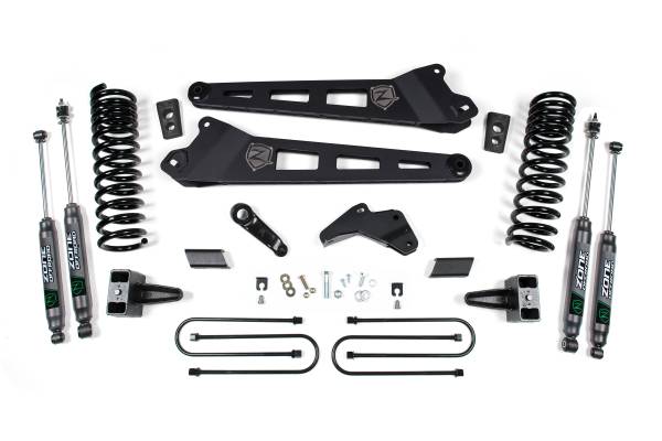 Zone Offroad - 5.5 Inch Lift Kit w/ Radius Arm | Ram 3500 (2013-2018) 4WD Gas | FOX 2.0 Adventure Series Shocks | Zone Offroad - Image 1