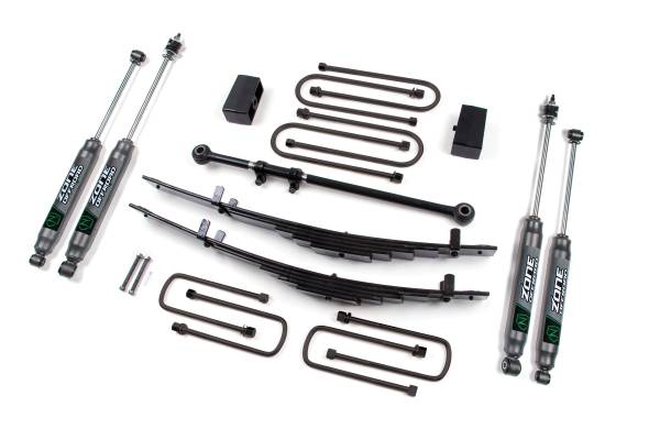 Zone Offroad - 4 Inch Lift Kit | 2000-2005 Ford Excursion 4WD | w/ FOX 2.0 Adventure Series Shocks | Zone Offroad - Image 1