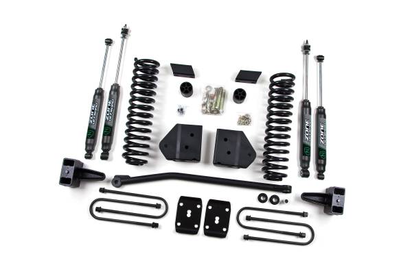 Zone Offroad - 4 Inch Lift Kit | Ford F250/F350 Super Duty 2008-2010 4WD Gas | w/ FOX 2.0 Adventure Series Shocks | Zone Offroad - Image 1