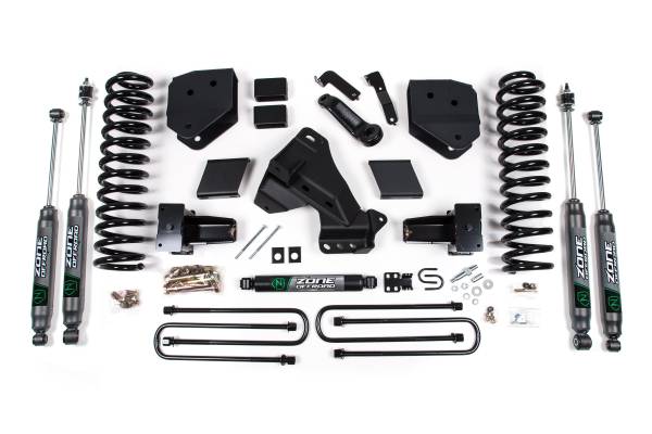 Zone Offroad - 5 Inch Lift Kit | 2020-2022 Ford F250/F350 Super Duty 4WD Diesel | w/ FOX 2.0 Adventure Series Shocks | Zone Offroad - Image 1