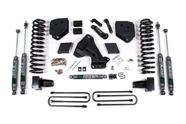 Zone Offroad - 6 Inch Lift Kit | 2020-2021 Ford F350 Super Duty DRW 4WD Diesel | w/ Nitro Series Shocks | Zone Offroad - Image 1