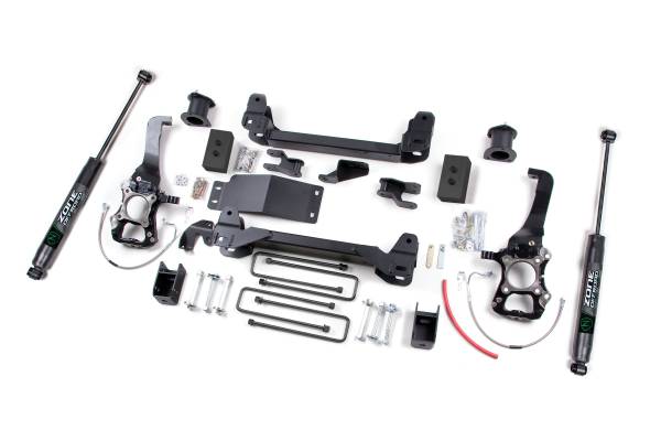 Zone Offroad - 4 Inch Lift Kit | 2004-2008 Ford F-150 4WD | w/ Nitro Series Rear Shocks | Zone Offroad - Image 1