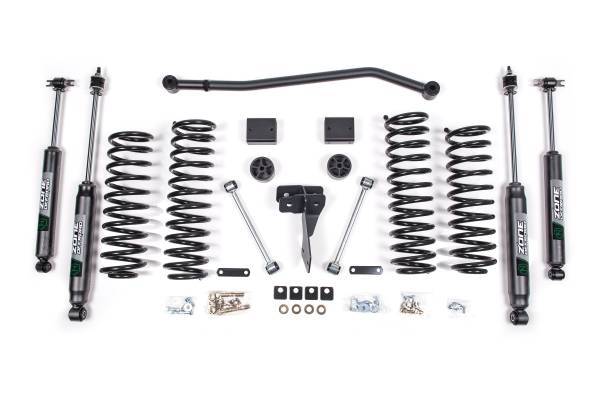 Zone Offroad - 4 Inch Lift Kit | Jeep Wrangler JK (2007-2011) 2-Door | w/ FOX 2.0 Adventure Series Shocks | Zone Offroad - Image 1