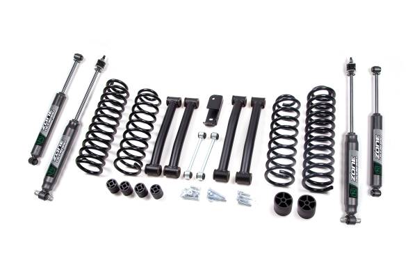 Zone Offroad - 4 Inch Suspension Lift Kit | 1993-1998 Jeep Grand Cherokee ZJ 4WD | w/ FOX 2.0 Adventure Series Shocks | Zone Offroad - Image 1