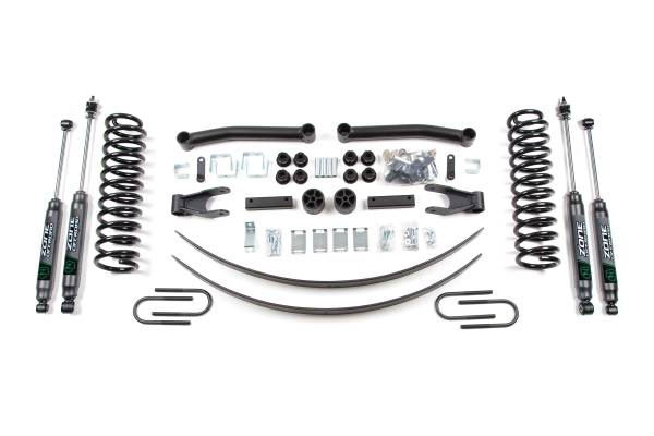 Zone Offroad - 4.5 Inch Lift Kit | 1986-1992 Jeep Comanche MJ | w/ Nitro Series Shocks | Zone Offroad - Image 1