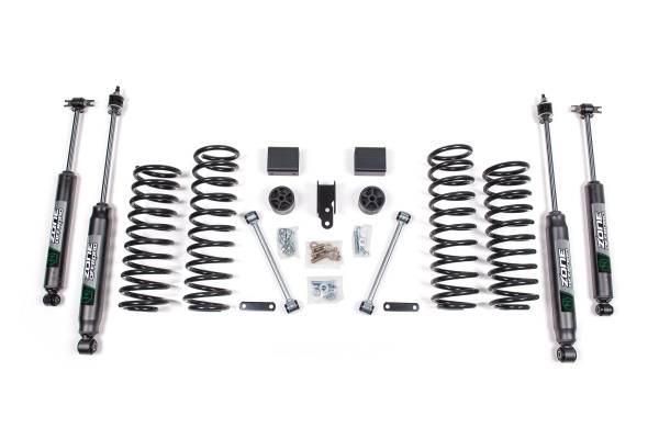 Zone Offroad - 3 Inch Lift Kit | 2012-2018 Jeep Wrangler JK 4-Door | w/ Nitro Series Shocks | Zone Offroad - Image 1