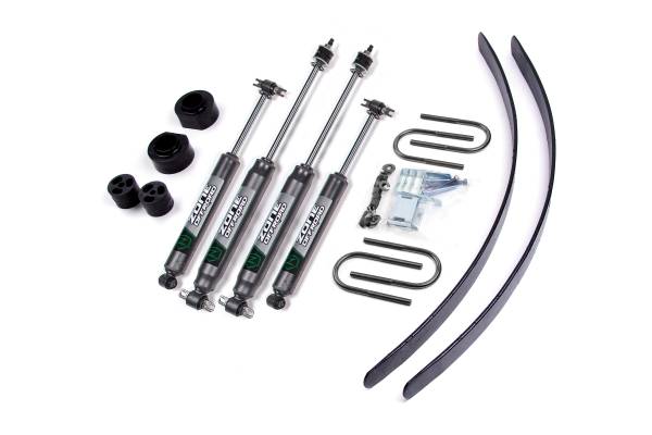 Zone Offroad - 2 Inch Lift Kit | Jeep Cherokee XJ (1984-2001) | Chrysler 8.25 Rear Axle | No Shocks | Zone Offroad - Image 1