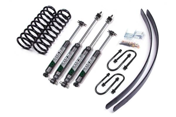 Zone Offroad - 3 Inch Lift Kit | Jeep Cherokee XJ (1984-2001) | Dana 35 Rear Axle | Nitro Series Shocks | Zone Offroad - Image 1