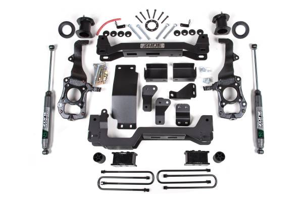 Zone Offroad - 5 Inch Lift Kit | Ford F-150 Tremor 4WD (2021-2026) | w/ FOX Adventure Series Rear Shocks | Zone Offroad - Image 1