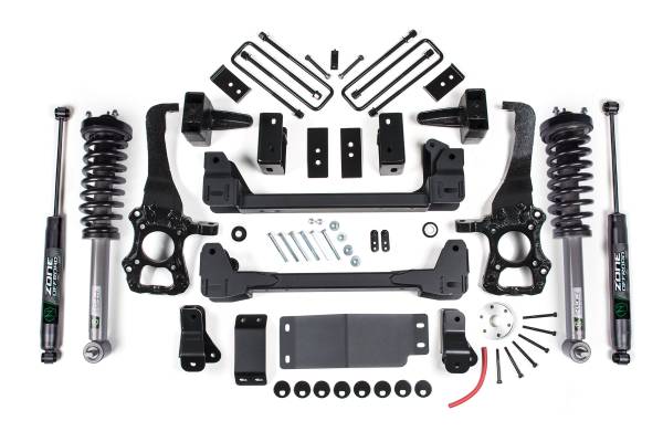 Zone Offroad - 6 Inch Lift Kit | Ford F150 (2015-2020) 4WD | Loaded Strut / Nitro Series Shocks | Zone Offroad - Image 1