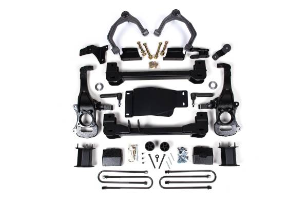 Zone Offroad - 6 Inch Lift Kit | Chevy Silverado & GMC Sierra 1500 (2025-2026) 4WD | Strut Spacer / FOX Adventure Series Rear Shocks | Zone Offroad - Image 1