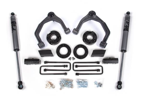 Zone Offroad - 3.5 Inch Adventure Series Lift Kit | Chevy Silverado & GMC Sierra 1500 (2019-2024) 4WD | w/ Nitro Series Rear Shocks | Zone Offroad - Image 1