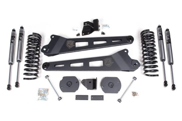 Zone Offroad - 3 Inch Radius Arm Lift Kit | Ram 2500 (2025-2026) 4WD Diesel | w/ Nitro Series Shocks | Zone Offroad - Image 1