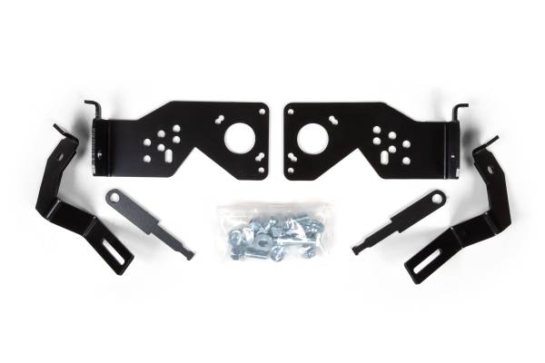 Zone Offroad - Ride Height Sensor Relocation Bracket Kit | 3.5 Inch Radius Arm Drop | 2023-2026 Ford F-250/F-350/F-450 Super Duty 4WD | Zone Offroad - Image 1