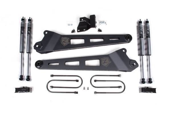 Zone Offroad - 3 Inch Radius Arm Lift Kit | Ram 3500 (2025-2026) 4WD Diesel | 2 Inch Block Without Overload | FOX 2.0 Adventure Series | Zone Offroad - Image 1