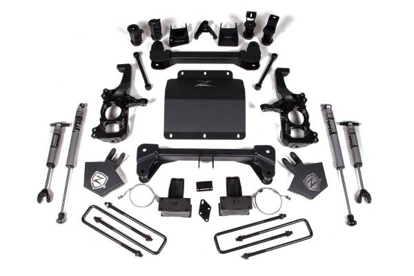 Zone Offroad - 5 Inch Lift Kit | Chevy Silverado & GMC Sierra 2500HD/3500HD (2020-2026) 4WD | w/o Factory Overload | FOX 2.0 Adventure Series | Zone Offroad - Image 1