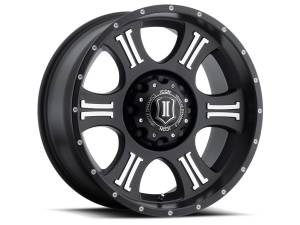 ICON Alloys SHIELD SAT BLK MACH - 20 X 9 / 5 X 150 / 16MM / 5.625" BS - 1020905556MB