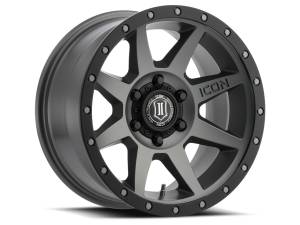 ICON Alloys REBOUND TITANIUM - 17 X 8.5 / 6 X 135 / 6MM / 5" BS - 1817856350TT