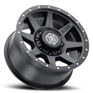 ICON Alloys - ICON Alloys REBOUND HD SATIN BLACK - 17 X 8.5 / 8 X 6.5 / 13MM / 5.25" BS - 1817858052SB - Image 4