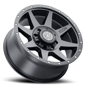 ICON Alloys - ICON Alloys REBOUND SAT BLK - 20 X 9 / 8 x 6.5" / 12MM / 5.5" BS - 1820908055SB - Image 3