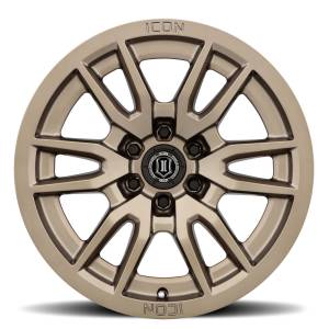 ICON Alloys - ICON Alloys VECTOR 6 BRONZE - 17 X 8.5 / 6 X 135 / 6MM / 5" BS - 2417856350BR - Image 2