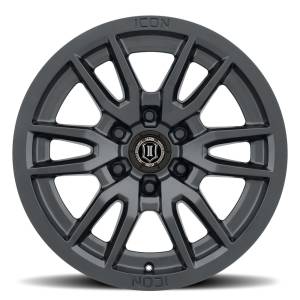 ICON Alloys - ICON Alloys VECTOR 6 SAT BLK - 17 X 8.5 / 6 X 135 / 6MM / 5" BS - 2417856350SB - Image 2