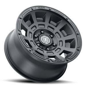 ICON Alloys - ICON Alloys THRUST SAT BLK - 17 X 8.5 / 5 X 150 / 25 MM / 5.75" BS - 2817855557SB - Image 3