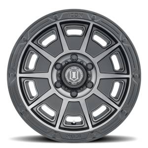 ICON Alloys - ICON Alloys VICTORY SMK SAT BLACK - 17 X 8.5 / 6X135 / 6MM / 5" BS - 3017856350SSBT - Image 2