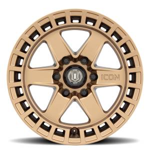 ICON Alloys - ICON Alloys RAIDER BRS SAT - 17 X 8.5 / 6 X 135 / 6 MM / 5" BS - 3417856350BS - Image 2