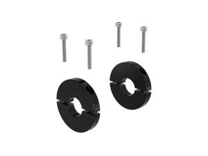 Suspension - Bump Stops - ICON Vehicle Dynamics - ICON Vehicle Dynamics C/O BUMP STOP SPACER KIT 7/8" SHAFT 3/8" TALL Black Aluminum Anodized - 611074