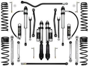 ICON Vehicle Dynamics - ICON Vehicle Dynamics 20-UP JEEP GLADIATOR 2.5" STAGE 8 SUSPENSION SYSTEM (BILLET) - K22108 - Image 3